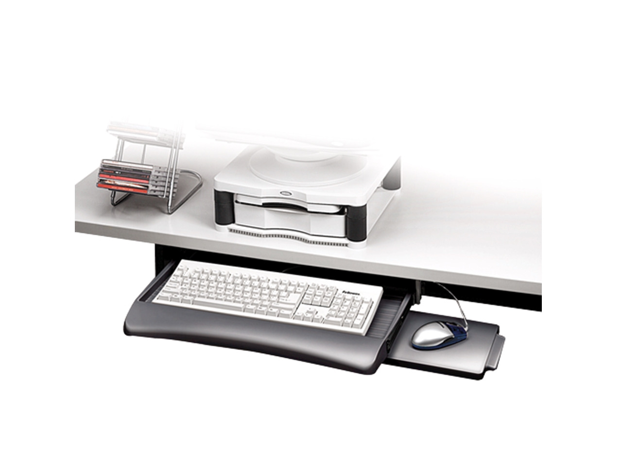 COR-Fellowes Underdesk kihúzható billentyűzettartó (IFW93804)