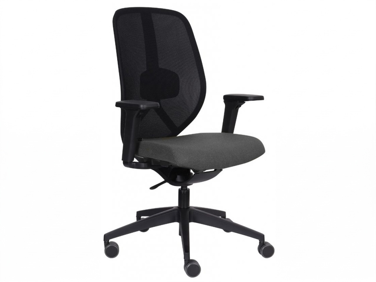 GRO-4U BS Black ergonomikus forgószék deréktámasszal