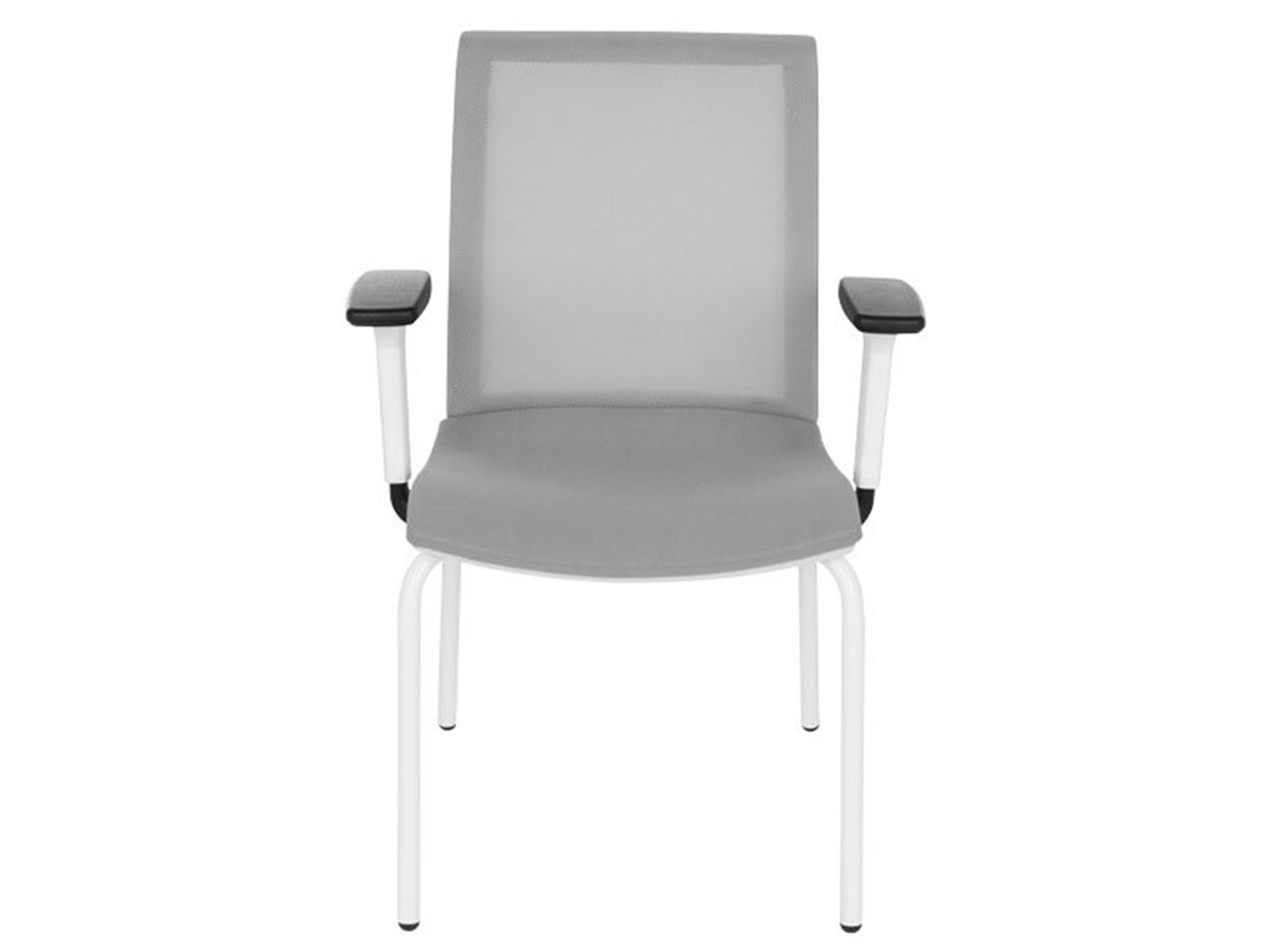 GRO-Level 4L WS R1 White modern tárgyalószék karfákkal