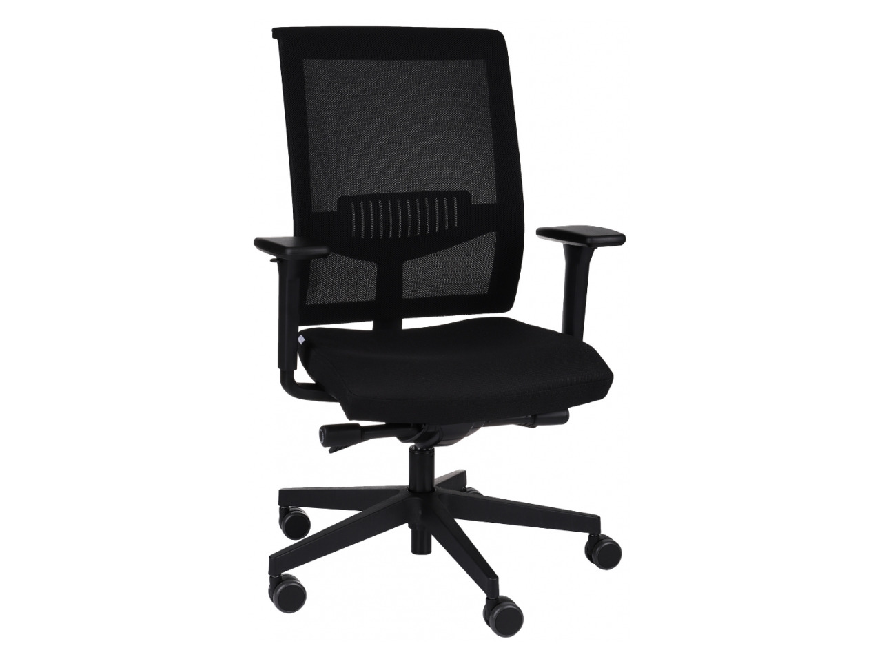 GRO-Level BS Black modern irodai forgószék hálós háttámlával