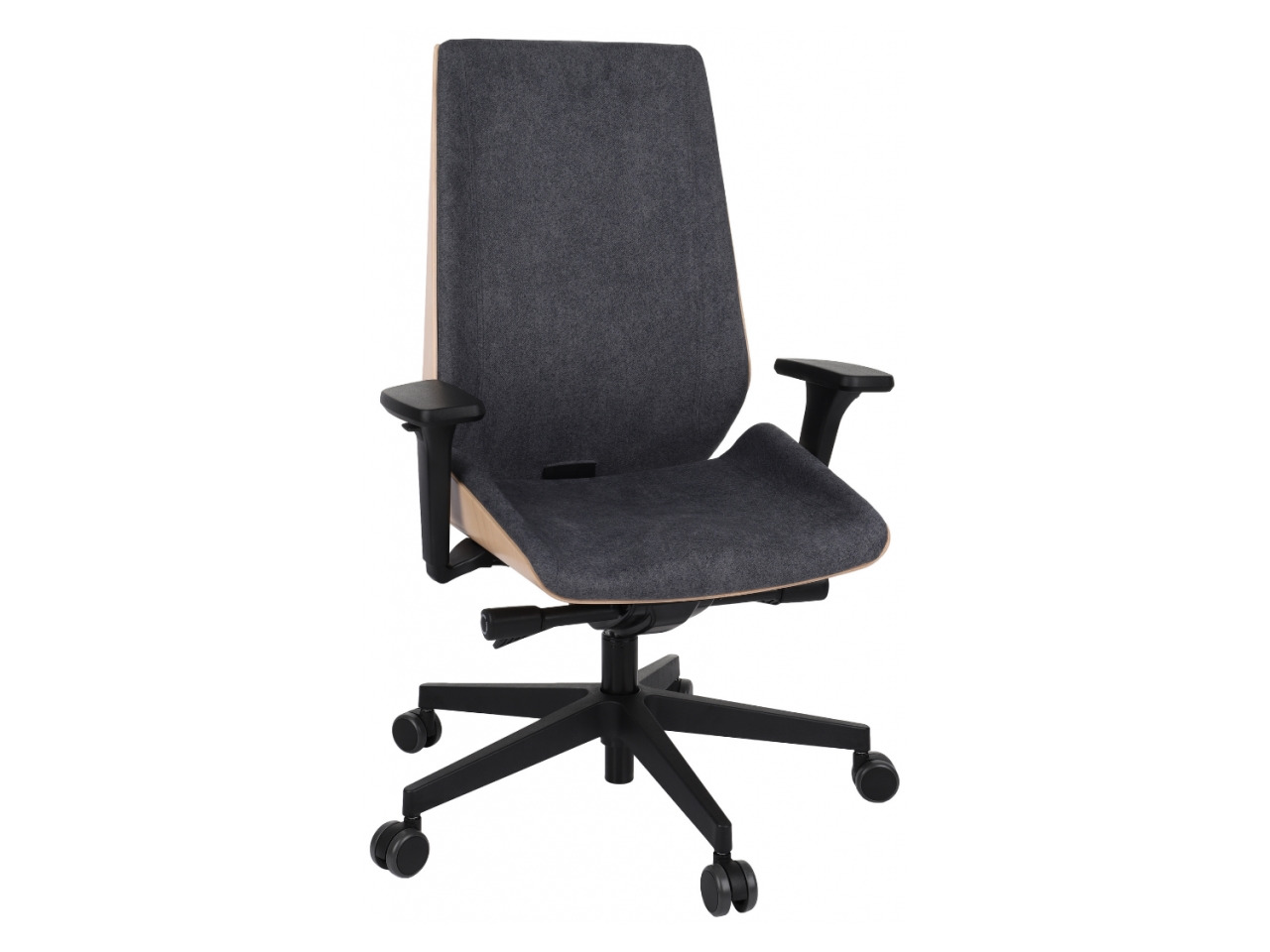 GRO-Moon Wood Black vezetői forgószék