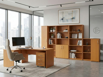 ALB-Corso COAS 160/120 laplábas sarok íróasztal (160x120cm) jobbos 3