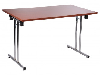 ALB-SC-921-59CH összecsukható asztal krómozott lábbal (180 cm)