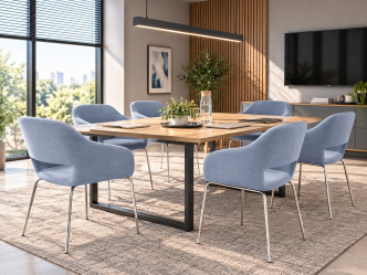 ANT-Belen visitor modern design tárgyalószék szövet kárpitozással 2