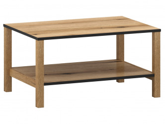 BAL-Bellano LAW80 polcos dohányzóasztal