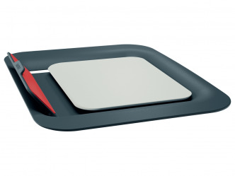 COR-LEITZ Ergo Cosy laptop állvány, bársonyszürke (E64260089) 3