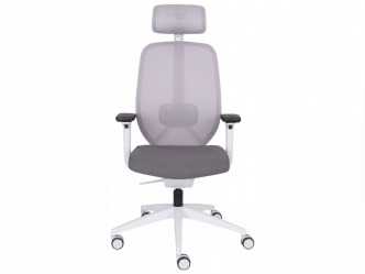GRO-4U GS HD Grey ergonomikus forgószék deréktámasszal és fejtámlával 2