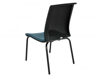 GRO-Level 4L BS Black modern tárgyalószék hálós háttámlával 3