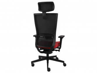 GRO-Marti BS HD Black karfás főnöki forgószék fejtámlával 3