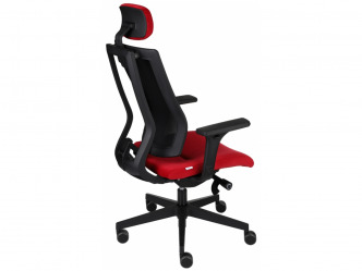 GRO-MaxPro BS HD Black vezetői forgószék fejtámlával 3