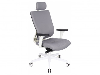 GRO-MaxPro WT HD White karfás vezetői forgószék