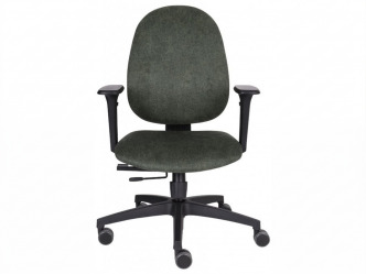 GRO-Milo B Black karfás forgószék 2