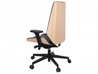GRO-Moon Wood Black vezetői forgószék 3