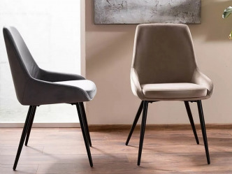 SIG-Cobe Velvet modern fémvázas szék 3