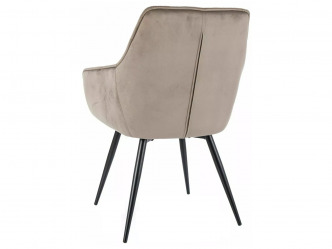 SIG-Lilia Velvet modern fémvázas szék 3