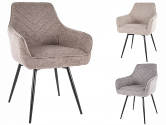 SIG-Servio Brego modern fémvázas fotel