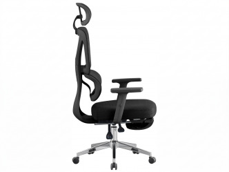 TEM-Demos modern irodai forgószék fejtámlával és lábtartóval 3