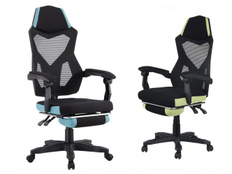 TEM-Jorik NEW gamer szék lábtartóval