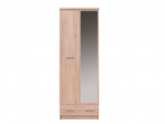TEM-Topty TYP 38 modern előszoba szekrény tükörrel