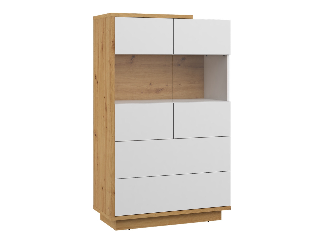 NAP-Hybrid 28 modern alacsony vitrin