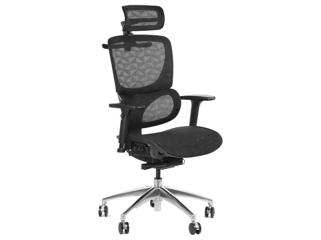 STE-ErgoNew S1A mesh modern vezetői forgószék fejtámlával