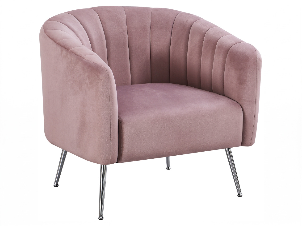 TEM-Bagy modern design fotel ezüst színű lábakkal